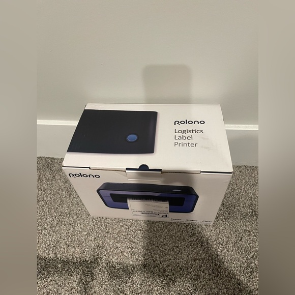 POLONO Label Printer 150mm/s 4x6 Thermal Label Printer PL60 - Purple - Picture 6 of 13